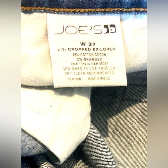 Joe’s Jeans Cropped Ex-Lover Cut Capris - Picture 5 of 5